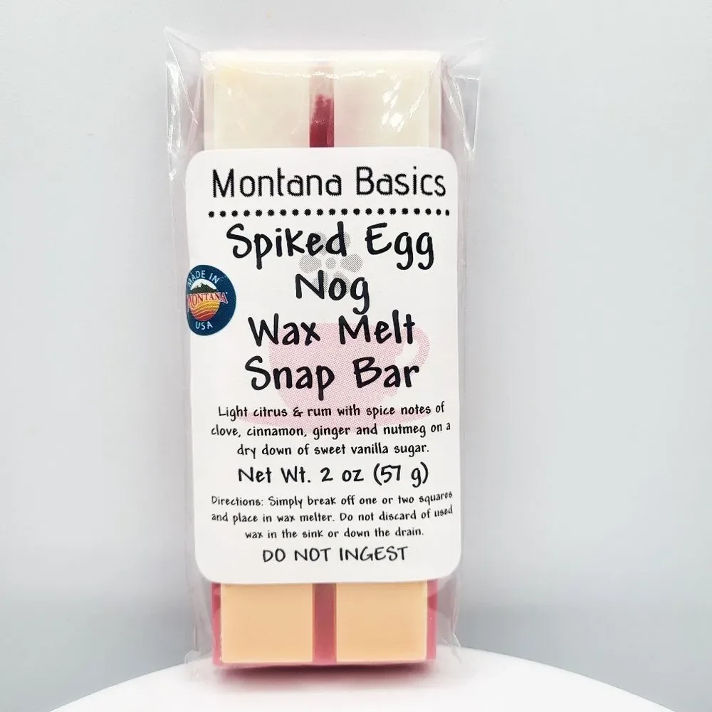 Spiked Egg Nog - Wax Melt Snap Bar